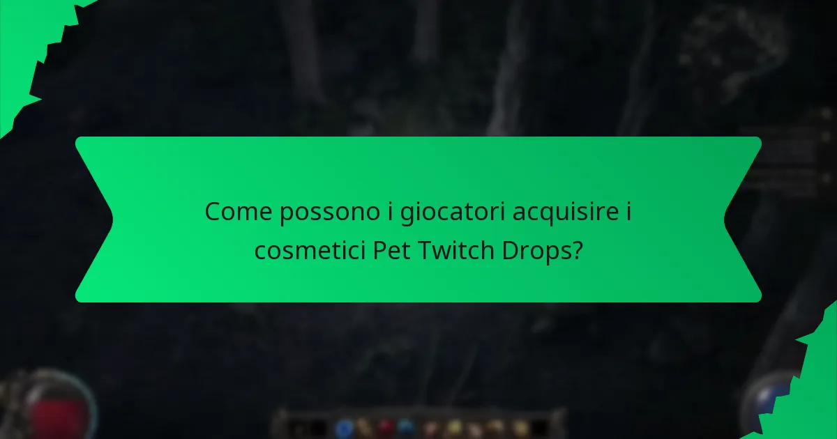 Quali sono i livelli di rarità dei cosmetici Pet Twitch Drops?