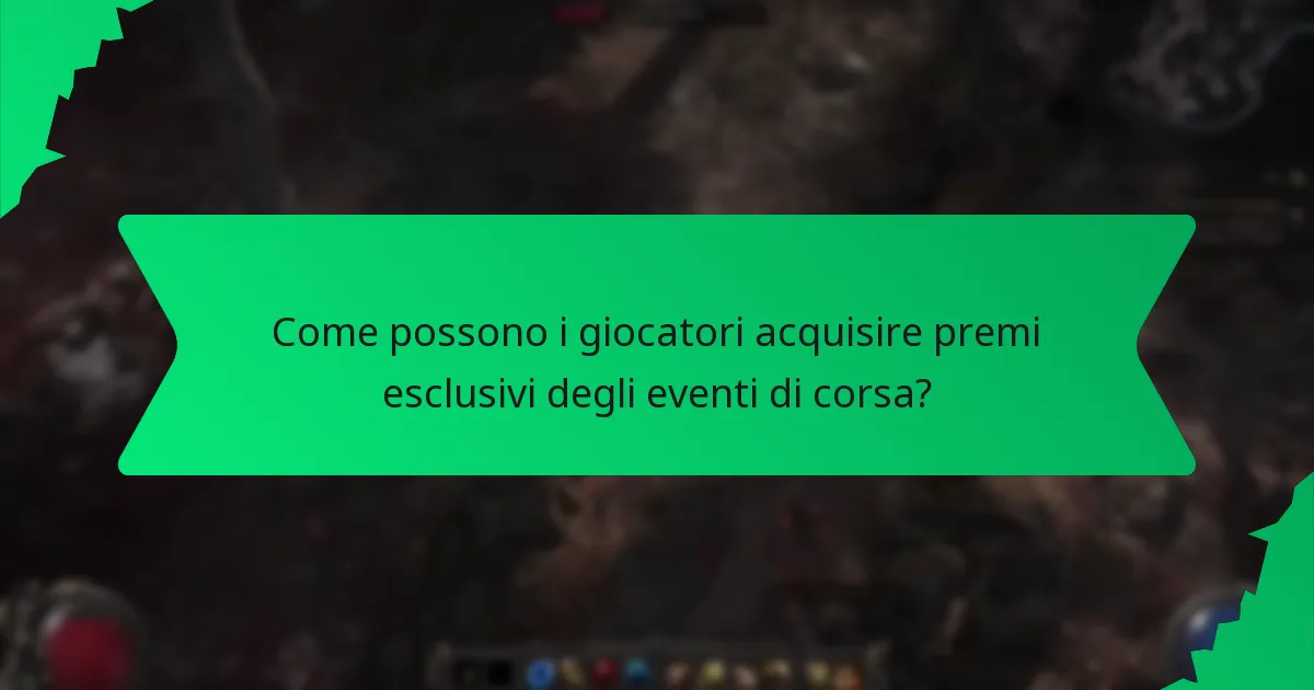 Come viene definita la rarità per i premi degli eventi di corsa?