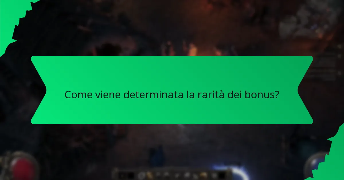 Quali variazioni di colore sono disponibili per i bonus?