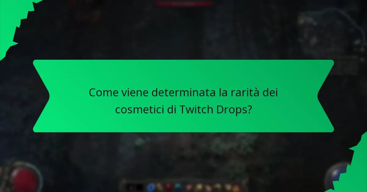 Quali opzioni di colore sono disponibili per i cosmetici di Twitch Drops?