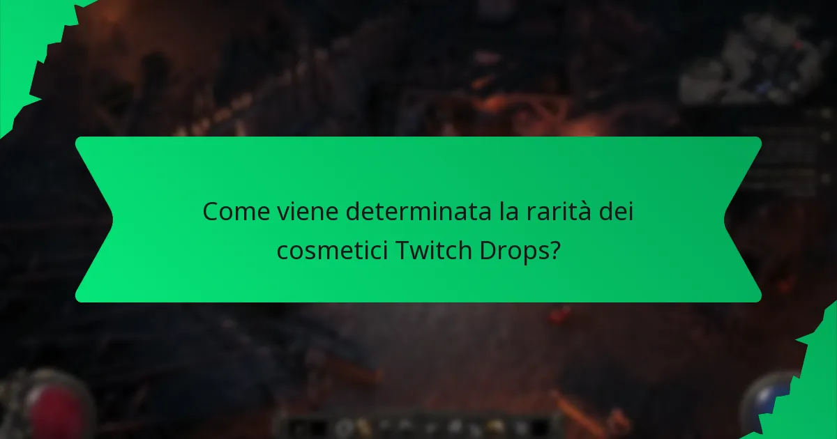 Quali opzioni di colore sono disponibili per i cosmetici Twitch Drops?
