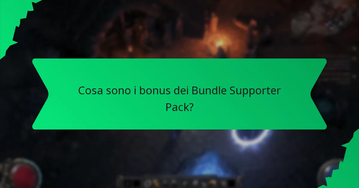 Quali varianti di colore sono disponibili per i bonus dei Bundle Supporter Pack?