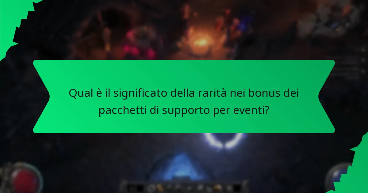 Come confrontare efficacemente i bonus dei pacchetti di supporto per eventi?
