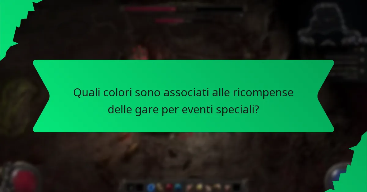 Come si confrontano le ricompense delle gare per eventi speciali con le ricompense degli eventi precedenti?