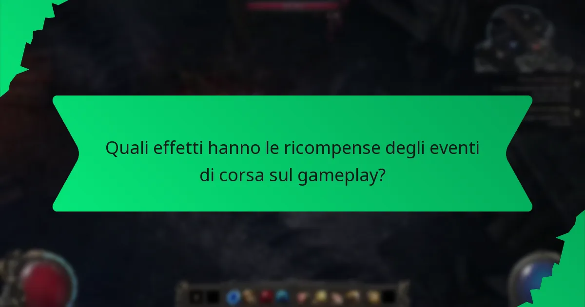 Quali ricompense degli eventi di corsa sono più ricercate?